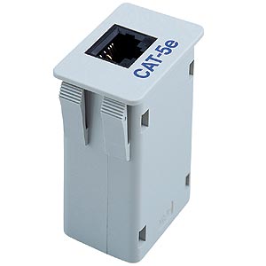 【EA-LAN5】LAN用中継コネクタ(エンハンスドカテゴリ5対応)