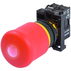 【M22-PVL-K12-R】SWITCH EMERGENCY STOP 1NO/2NC 500VAC