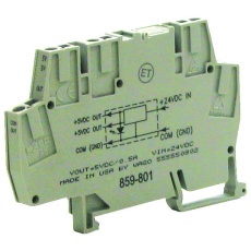 【859-801】DC-DC CONVERTER DIN RAIL 1 O/P 500mA 5V