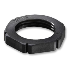 【EMUG 25 BLK】LOCKNUT PLASTIC BLACK M25