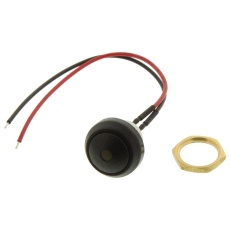 【48-1-RB-R-BK-B】SWITCH PUSHBUTTON SPST-NO-DB 250mA