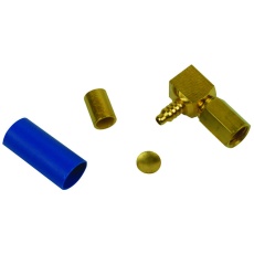 【050-428-3196-220】RF/COAX CONNECTOR SSMC R/A JACK SCREW ON 50 OHM