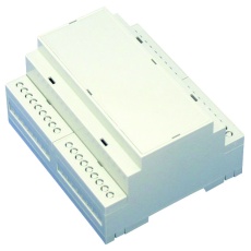 【DMB-4770.】ENCLOSURE DIN RAIL ABS LT GRAY