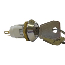 【HRL-5-M-S-2】KEYSWITCH DPDT SAME KEY HI RETENTION