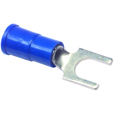 【CBS-TV-1410】TERMINAL SPADE/FORK #10 CRIMP BLUE