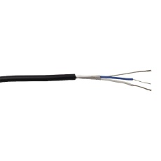 【268001CL】CABLE 1PAIR 7/0.2MM BLACK 500M