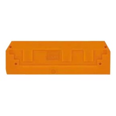 【284-308】TERMINAL BLOCK END/INTERMED PLATE 2.5MM THK /GREY