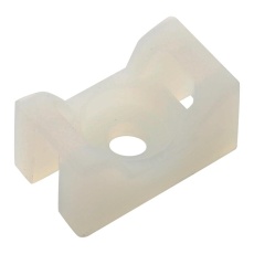 【TC140.】CABLE TIE SADDLE SUPPORT NYLON 6.6 NATURAL