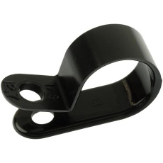 【N4NY-008-0-C】CABLE CLAMP NYLON 6.6 0.5inch BLACK