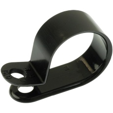 【N6NY-012-0-C.】CABLE CLAMP NYLON 6.6 0.75inch BLACK