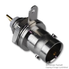 【031-221-75RFX】RF/COAXIAL BNC BULKHEAD JACK STR 75 OHM SOLDER