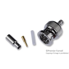 【031-71013-RFX】RF/COAXIAL BNC PLUG STRAIGHT 75 OHM CRIMP