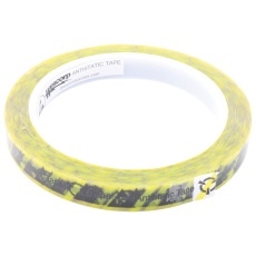 【242274】CLEAR ESD TAPE YELL. STR. 12MMX65.8M