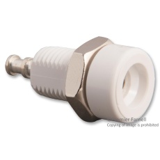 【1499-101】BANANA JACK 15A STUD WHITE