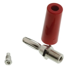 【212-102】BANANA PLUG 15A STUD RED
