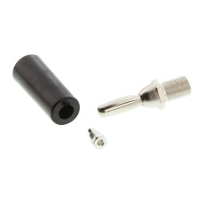 【212-103】BANANA PLUG 15A STUD BLACK