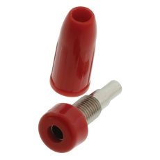 【251-102】BANANA JACK 15A CRIMP/SOLDER RED
