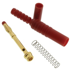 【289-102】BANANA PLUG STUD RED