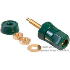 【BP30GNN-1 PKG】BINDING POST 30A #8-32 STUD GREEN