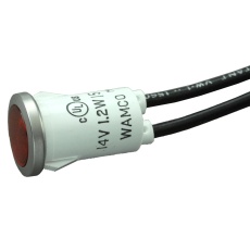 【WL-1090D1-12V】LAMP INCANDESCENT INDICATOR 12V 80mA WIRE LEADED