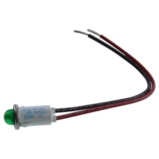 【WL-1091M5-24V】PANEL MOUNT INDICATOR LED 12.7MM GREEN 28V