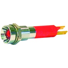 【WL-19050351】PANEL MOUNT INDICATOR LED 8MM GREEN 24V