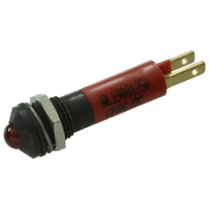 【WL-19081250】PANEL MOUNT INDICATOR LED 8MM RED 12V