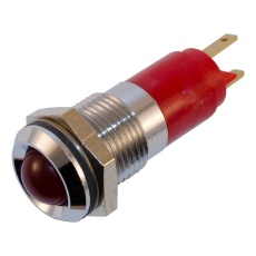 【WL-19210350】PANEL MOUNT INDICATOR LED 14MM RED 24V