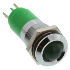 【WL-19210351】PANEL MOUNT INDICATOR LED 14MM GREEN 24V