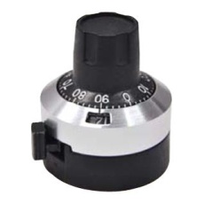 【H-516-6A】ノブ 6.35mm 直径:22.8mm 丸型