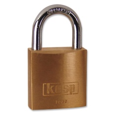 【K12030】PADLOCK BRASS 30MM