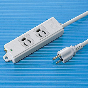 【TAP-KE2-3】[受注生産品]工事物件タップ(2口・3m)