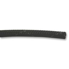 【GRP1201/4 BK005】SLEEVING BRAID BLK 3.18MM 30.5M