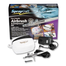 【SP30KC】KIT AIRBRUSH & COMPRESSOR UK PLUG