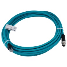 【0985 706 103/10M】ETHERNET/IP CORDSET M12 4 POSITION MALE TO RJ45 PLUG 10M