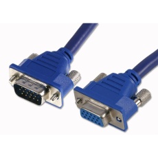 【LPVGA-M/F-5.0M-FP】CABLE VGA PLUG VGA RECEPTACLE LP 5M