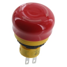 【AB6E-3BV02PTRM.】SWITCH E-STOP DPST 5A 250VAC