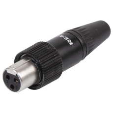 【RT3FCT-B】CONNECTOR XLR SOCKET 3POS CABLE