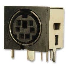 【FC680935】CONN MINI DIN SCREENED SOCKET 6POS