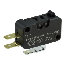 【D449-R1AA-G2】MICROSWITCH BUTTON SPDT 10A 250VAC