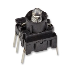 【RA3FTH987】TACTILE SWITCH SPST 0.05A 24VDC TH