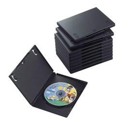 【CCD-DVD03BK】DVDトールケース[10個入り]ブラック