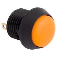 【FL13NO】PB SWITCH SPST-NO 0.1A 24VDC ORANGE