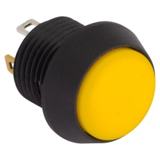 【FL13LY5】PUSHBUTTON SWITCH SPST-NO YELLOW