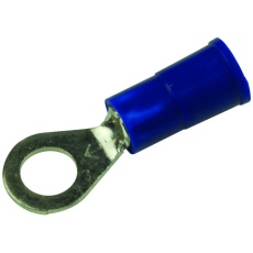 【12-10-P】TERMINAL RING TONGUE #10 14AWG BLUE