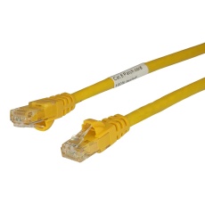 【SP1YW】PATCH CABLE RJ45 CAT6 1M YELLOW