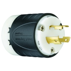 【L620P】POWER ENTRY 20A 250VAC PA BLK/WHT