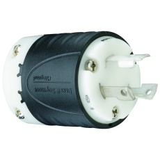【L630P】POWER ENTRY 30A 250VAC PA BLK/WHT