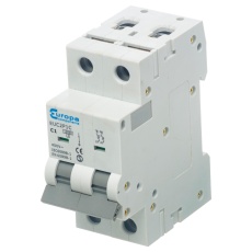 【EUC2P1C】CIRCUIT BREAKER 2 POLE 1A 230VAC