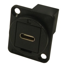 【CP30211】USB ADAPTER TYPE C-TYPE C RCPT CSK